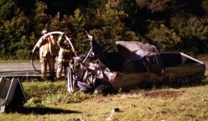 Fiery Crash, Drag Strip Road