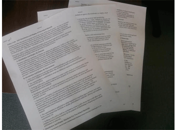Veteran Ken Parker, commander of the Johnston County chapter of 40 & 8 , says he was given a copy of this 3-page policy in 2015 as to why his group could not hand out miniature US flags to first graders. Parker refutes claims the school system said he could distribute flags. “Why would they give me a copy of a policy saying we can’t if we could?”