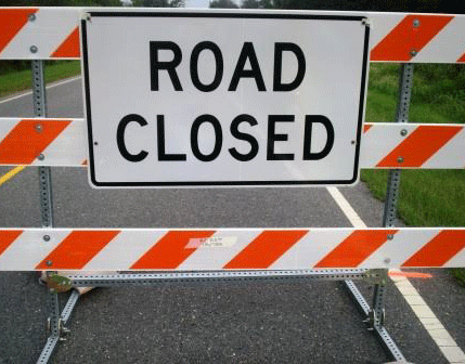 Road-Closed-DOT-Sign