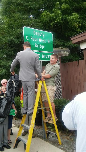 Paul West Bridge Dedication 6-16 4