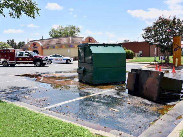 Taco Bell Grease Spill 1