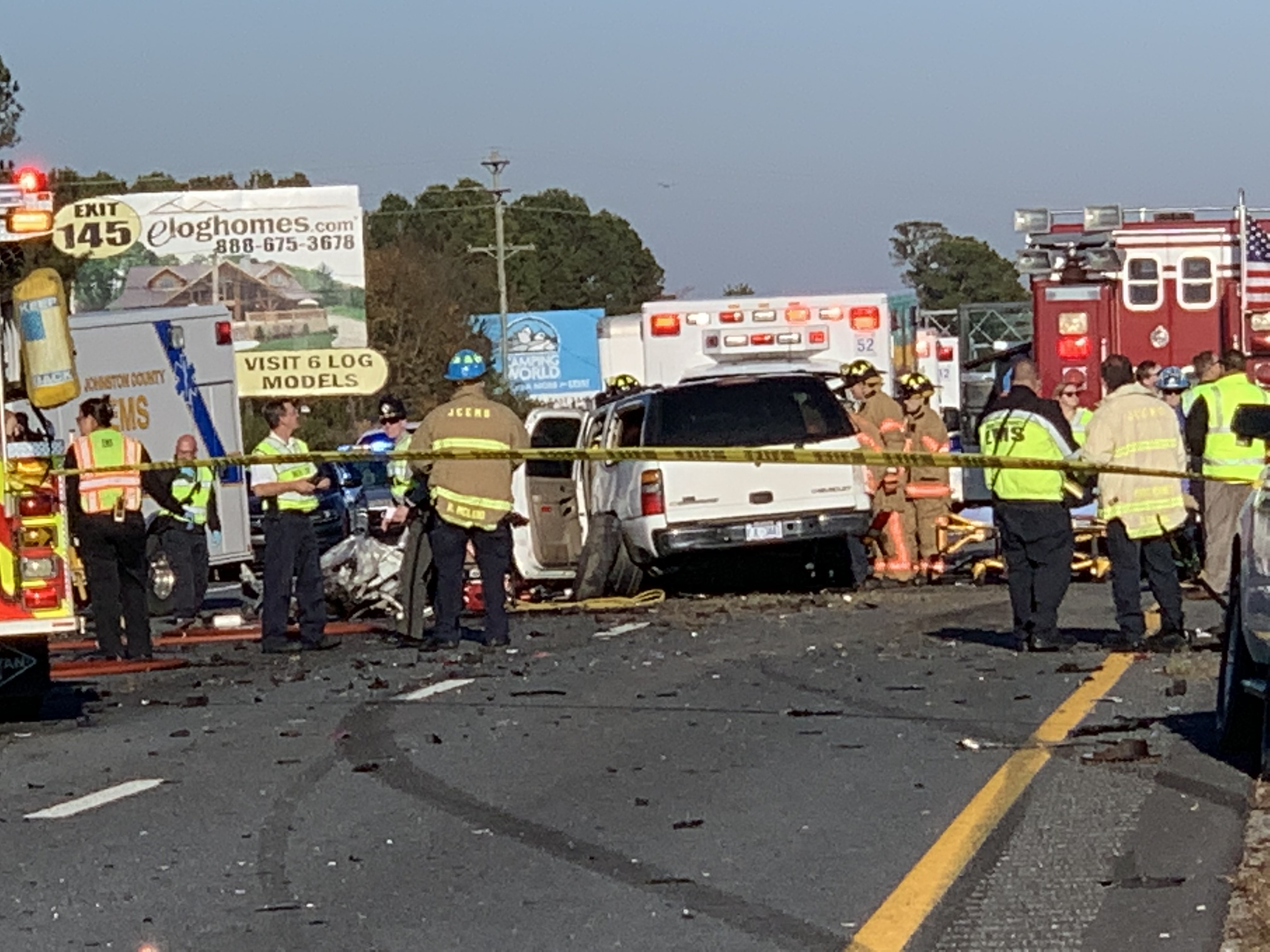 8 People Injured In Crash Involving Multiple Vehicles On I-95 – JoCo Report