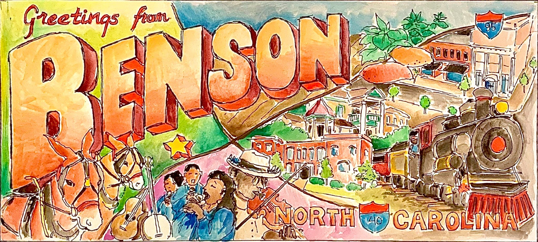 Work On Benson’s First Commissioned Mural To Begin Soon JoCo Report