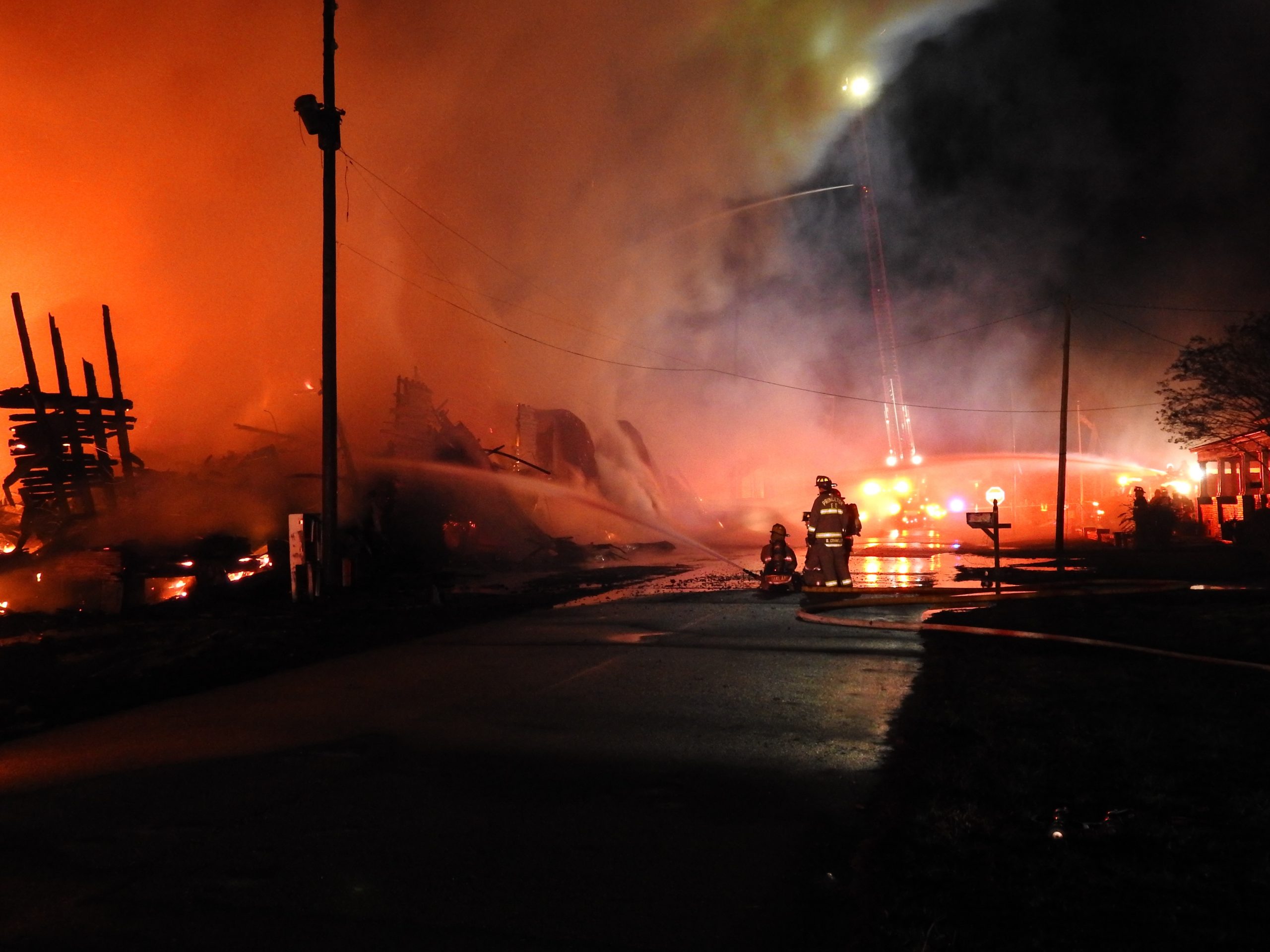 Fire Destroys Downtown Princeton Building JoCo Report