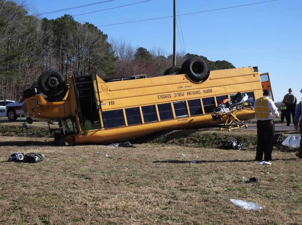 Cleveland High Bus Driver Cited In Crash – JoCo Report