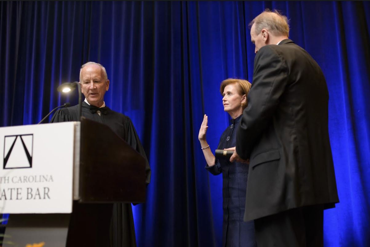 Marcia armstrong installed as president of north carolina state bar