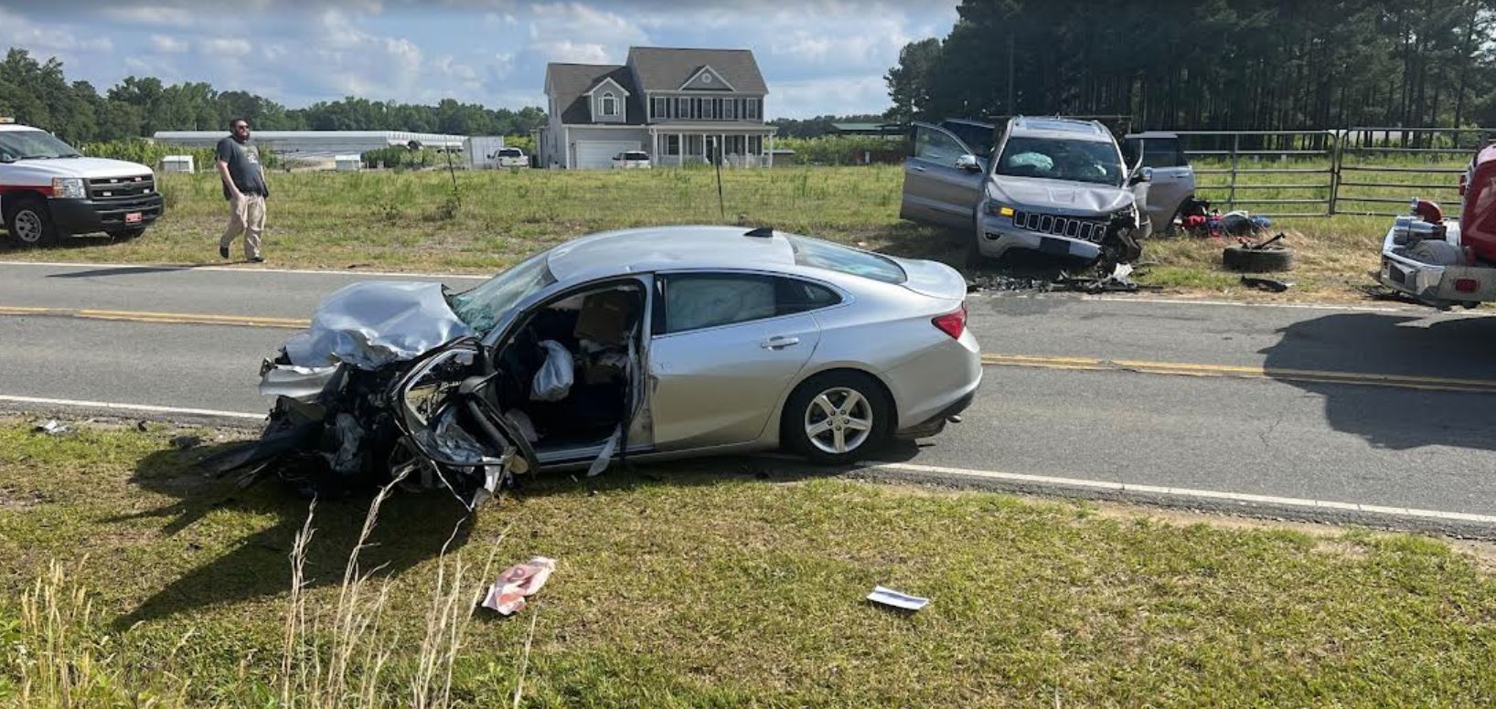 Gordon Road Accident Sends 4 To Hospital JoCo Report