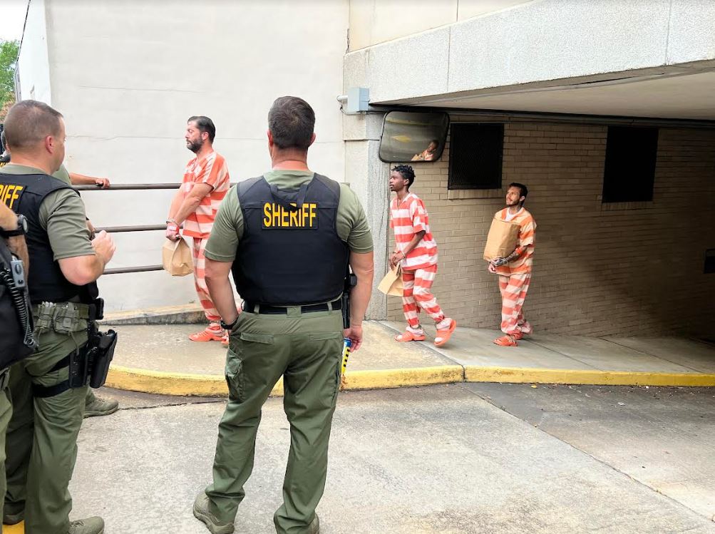 Under Heavy Security, 283 Inmates Relocated To The New Johnston County