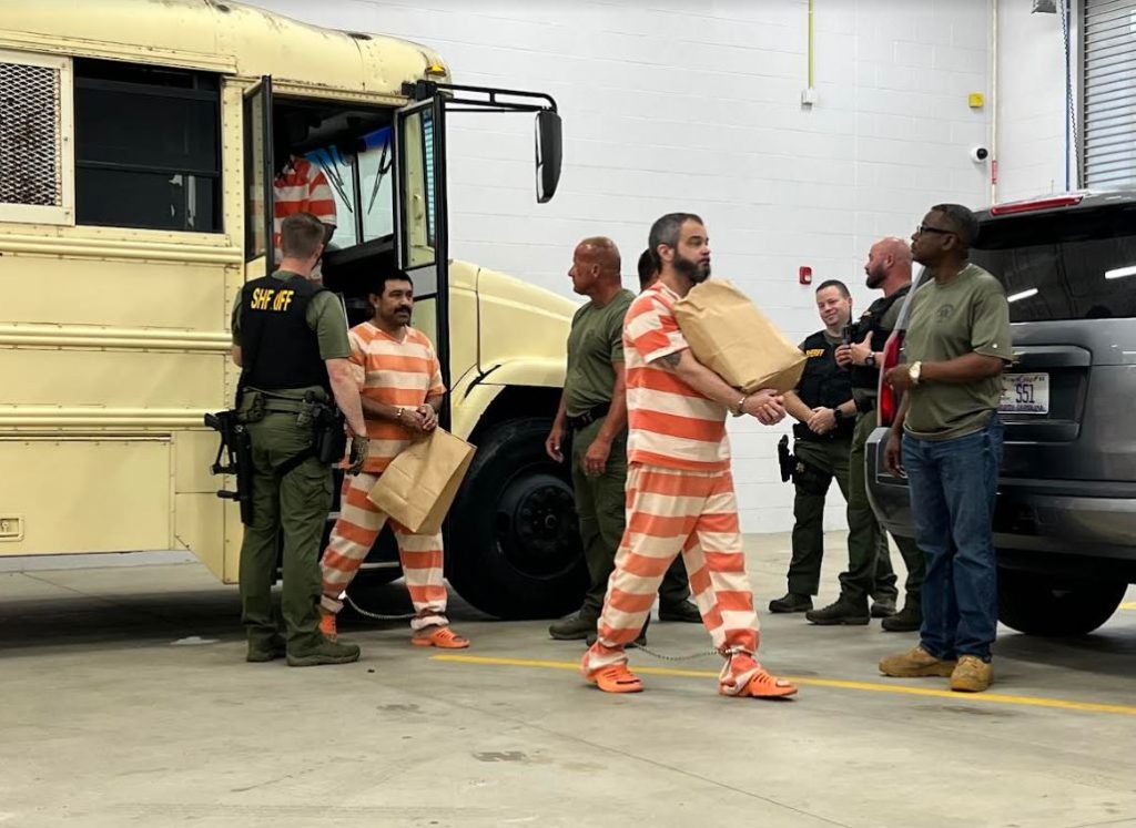 Under Heavy Security, 283 Inmates Relocated To The New Johnston County