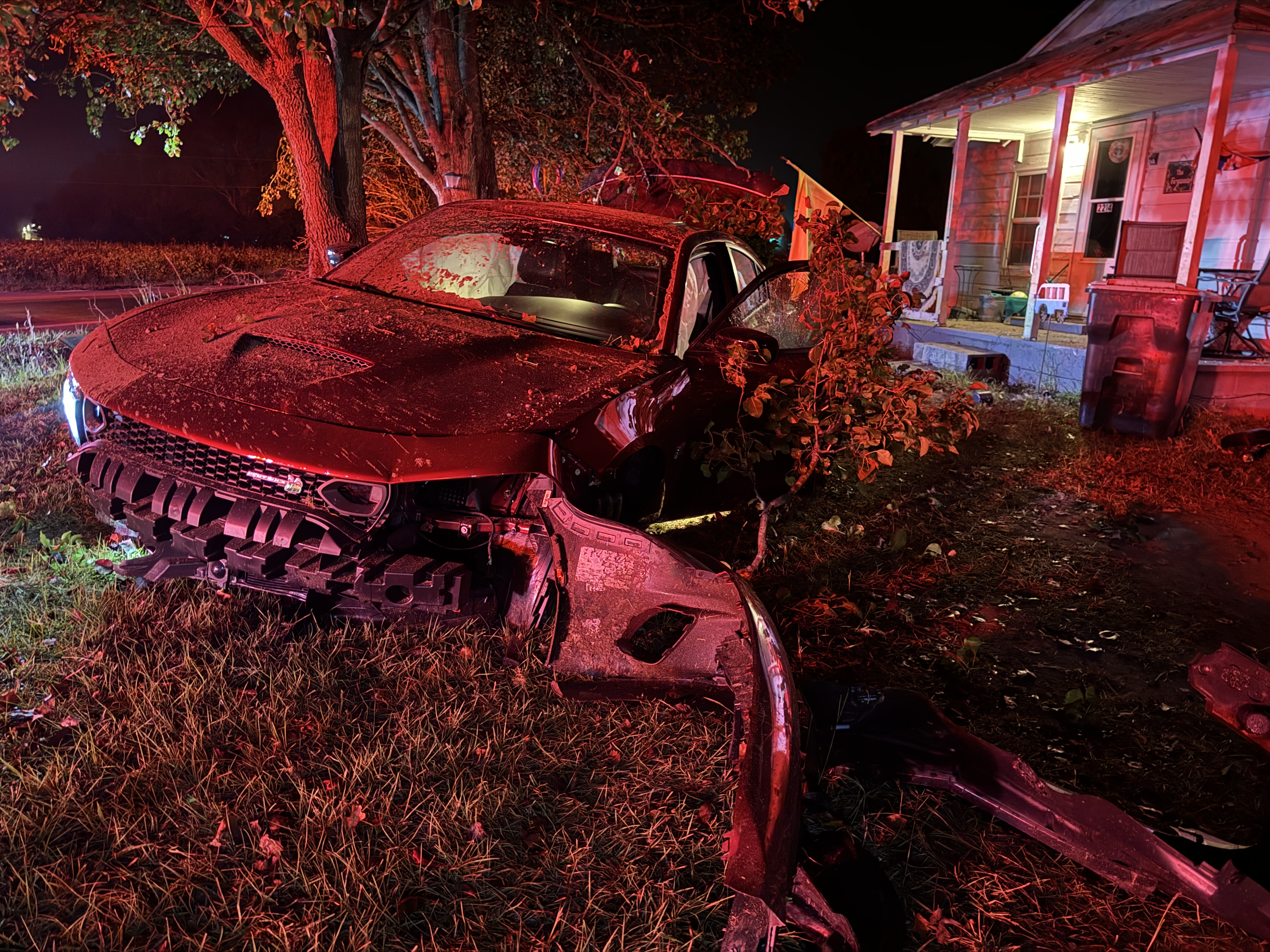 Driver Seriously Injured After Crashing New Car – JoCo Report