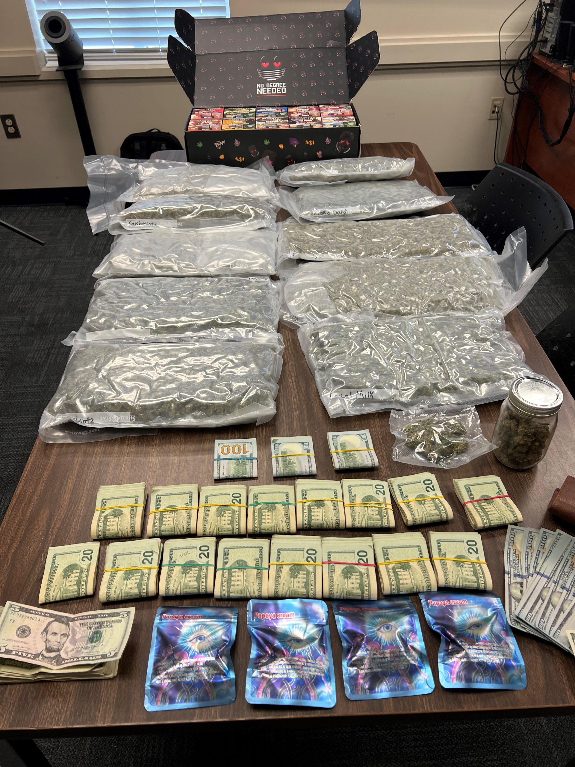 I40 Chase Ends With Crash And Discovery Of Drugs, More Than 20,000 In