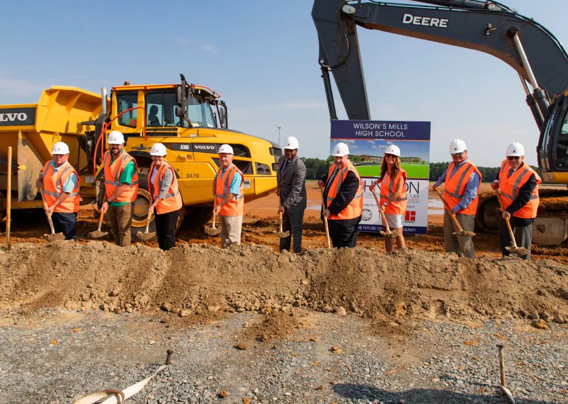 JCPS connects past and future with groundbreaking for Wilson’s Mills High