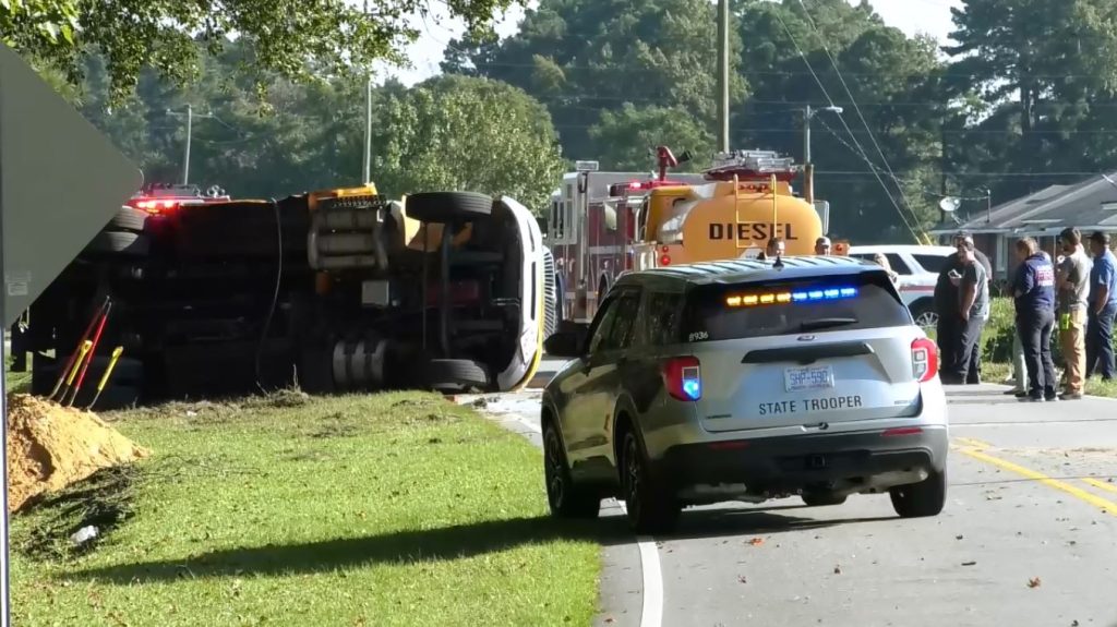 Diesel Spill Reported After Fuel Delivery Truck Overturns – JoCo Report