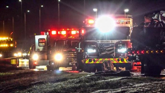 Fire Truck Struck By Car At Accident Scene – JoCo Report