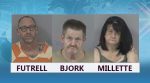 Drug Investigation Leads To Three Felony Arrests