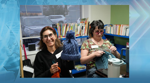 Library Welcomes All Fiber Artists To The Table
