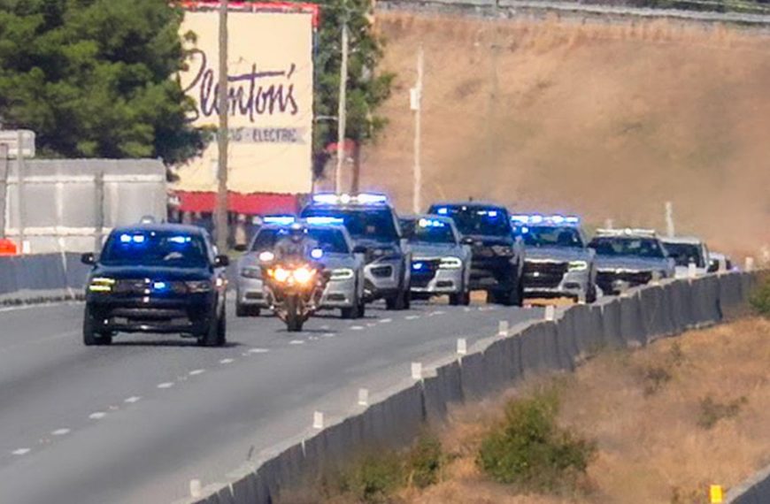 Fallen Trooper Escorted Home To Robeson County