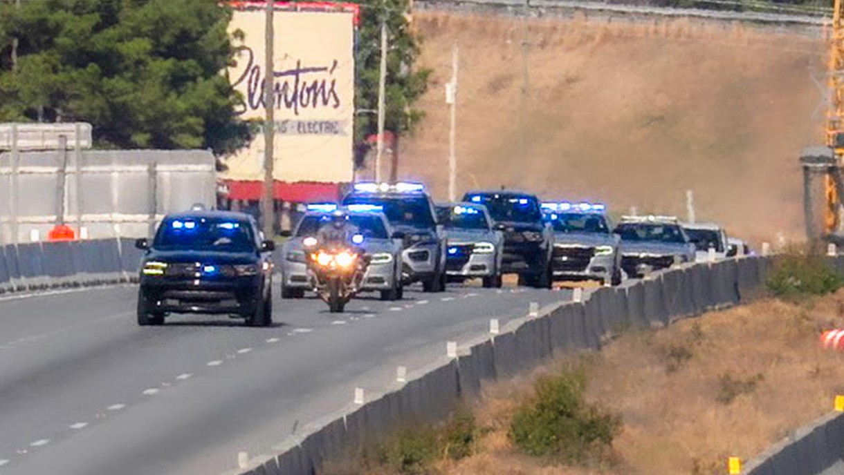Fallen Trooper Escorted Home To Robeson County – JoCo Report
