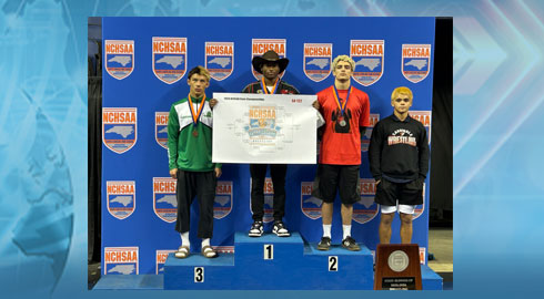West Johnston’s Ashton Tennessee Wins School’s First State Wrestling Title