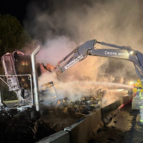 Early Morning Crash, Vehicle Fire Close Stretch Of I-95