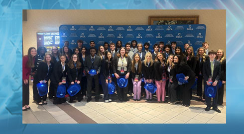 Clayton High DECA Students Earn Recognition At North Carolina Conference