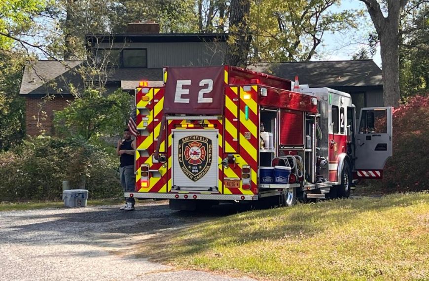 Fire Damages Home In Smithfield