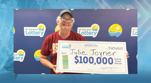 Nash County Woman Couldn’t Sleep After $100,000 Win