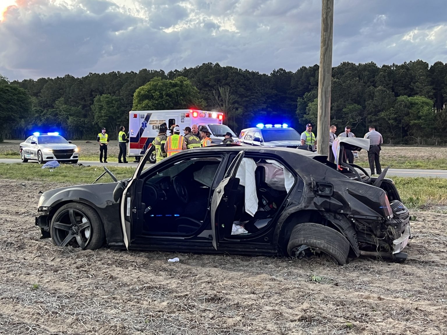 High-Speed Chase Ends In Rollover Crash – JoCo Report