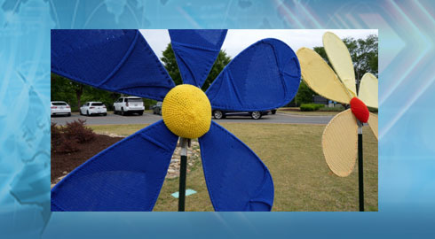 Community Art Blooms In Downtown Clayton
